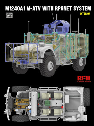 Rye Field Model 5145 M1240A1 MATV w/RPGNET System (Full Interior) 1/35 – image 2