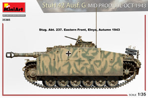 MiniArt 35385 StuH 42 Ausf. G MID PRODUCED BY JUL-OCT 1943 1/35 – immagine 9