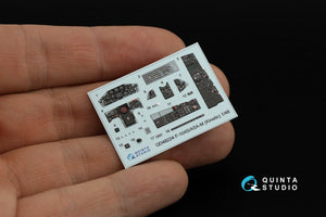 Quinta Studio QD48224 F-104S/ASA-M 3D-Printed &amp;amp; colored Interior on decal paper (Kinetic) 1/48 – imagen 3