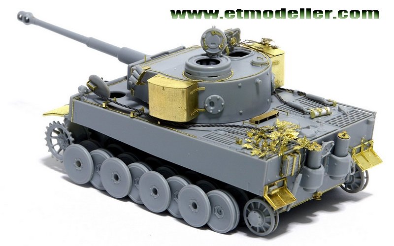 ET Model E72-006 WWII German TIGER I Initial Production For DRAGON 7370 1/72 – Bild 2