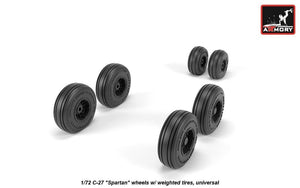Armory Models AW72505 C-27 Spartan wheels w/ weighted tires 1/72 – image 2