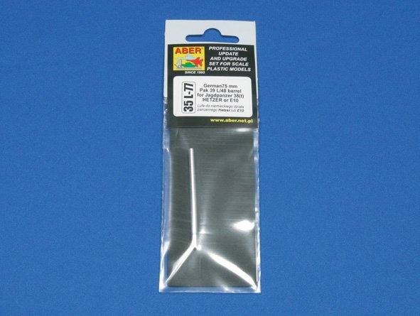 Aber 35L-077 German 75 mm Pak39 L/48 barrel for Hetzer or E10 1/35 – Bild 5