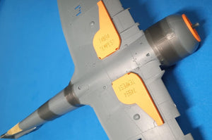 Omask 74894 Tempest Mk.II wheelbay plugs (for Eduard) 1/48 – Bild 2