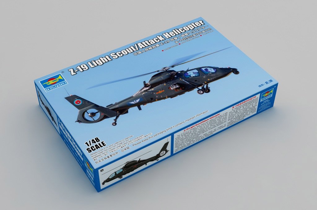 Trumpeter 05819 Z-19 Light Scout / Attack Helicopter 1/48 – Bild 2