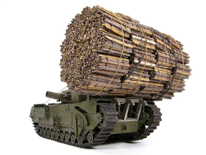 AFV Club 35288 CHURCHILL MK IV AVRE W CADRE DE PORTE-FASCINE (1/35) – image 3