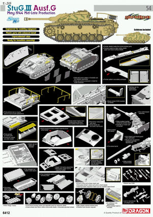 Cyber Hobby 6412 StuG.III Ausf.G May 1944 Mid-Late Production 1/35 – Bild 2