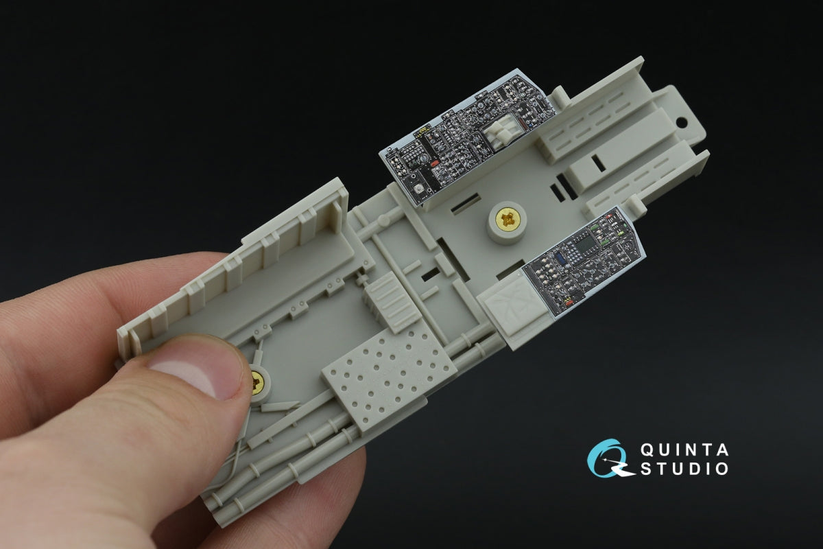Quinta Studio QDS+32252 F-15C PAD-upgraded 3D-Printed &amp;amp; colored Interior on decal paper (Tamiya) (Small version) (with 3D-printed resin parts) 1/32 – obrázek 11