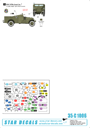 Star Decals 35-C1006 Indochine 1. Armored cars 1/35 – image 2