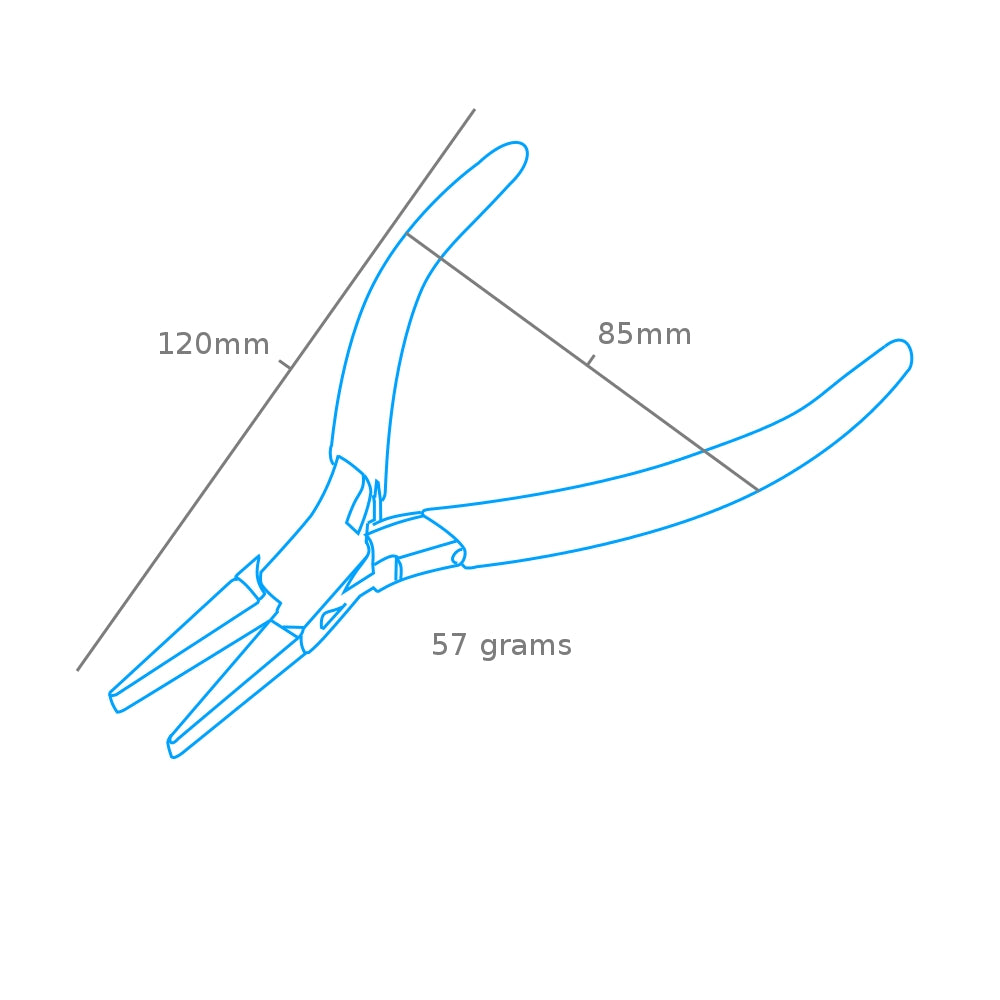 Modelcraft PPL1151 Box Joint Flat Nose Smooth Pliers (115mm) – image 2