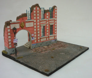 RT-Diorama 35222 Diorama-Base: &amp;quot;Bombed out Street&amp;quot; 1/35 – image 12