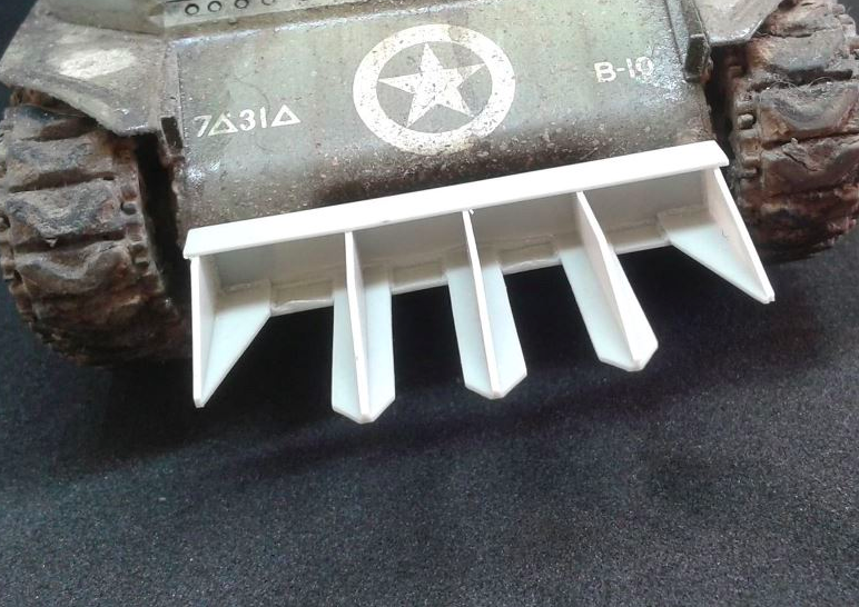 Panzer Art RE35-576 T1 “Rhino device” for US tanks pattern 2 1/35 – obrázek 2