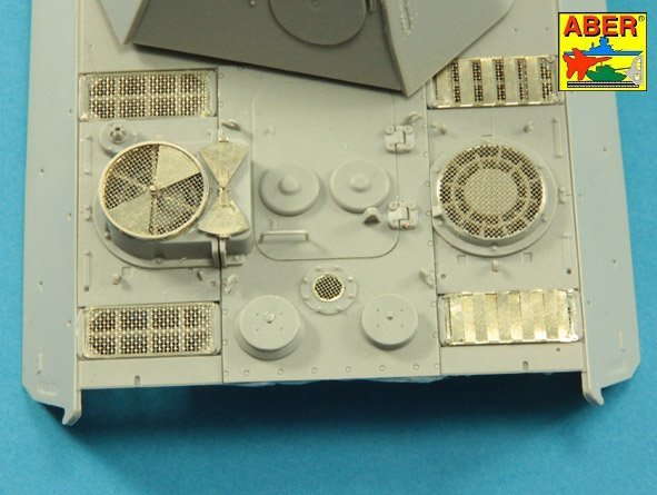 Aber 35G35 Grilles for Panther, Ausf.G; Jagdpanther, Ausf.G2 - Late Models for Takom 1/35 – image 9