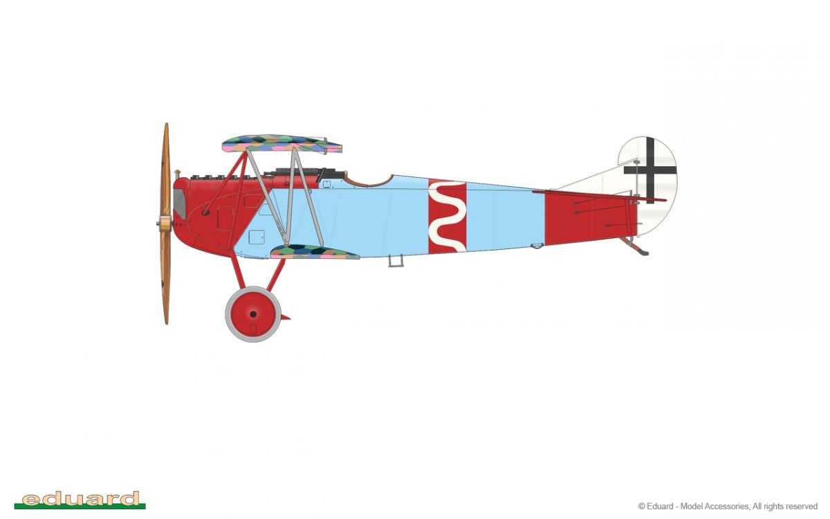 Eduard 70134 Fokker D. VII (Alb) 1/72 – zdjęcie 3