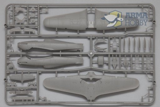Arma Hobby 70020 Hawker Hurricane Mk.I Squadron 303 1/72 – obrázek 6
