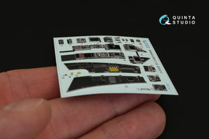 Quinta Studio QD32010 Mirage 2000-5 3D-Printed &amp;amp; colored Interior on decal paper (for Kitty Hawk kit) 1/32 – immagine 7