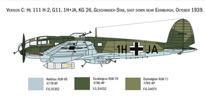 Italeri 1436 HEINKEL HE111H 1/72 – imagen 4