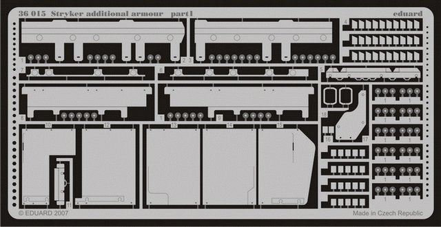Eduard 36015 Stryker additional armor 1/35 Trumpeter – image 2
