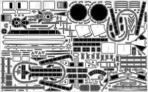 Pontos 23003F1 USS BB-63 Missouri 1945 Detail Up Set (20B Deck Blue stained wooden deck) 1/200 – image 14