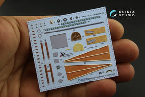 Quinta Studio QD48158 Fokker Dr.1 3D-Printed &amp;amp; coloured Interior on decal paper (for Eduard kit) 1/48 – zdjęcie 2