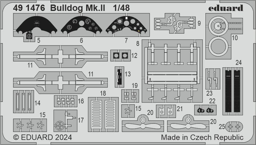 Eduard 491476 Bulldog Mk. II AIRFIX 1/48 – Bild 2