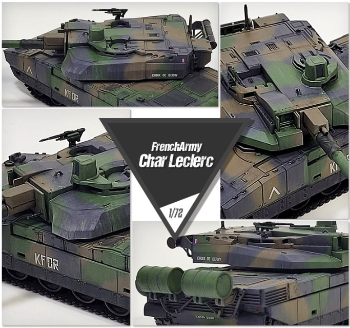 Academy 13427 French Army Char Leclerc 1/72 – image 4