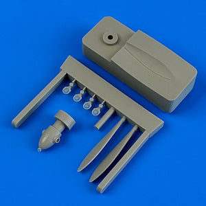 Quickboost QB72498 I-153 propeller &amp;quot;A&amp;quot; w/tool ​​1/72 ICM