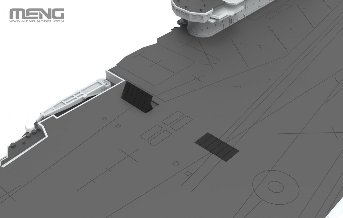 Meng Model PS-010 Aircraft Liaoning 1/700 – image 6