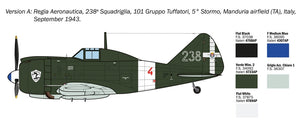 Italeri 1472 Reggiane Re.2002 Ariete 1/72 – immagine 4