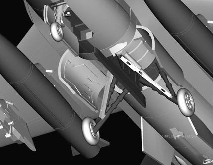 Hobby Boss 80273 F-16B Fighting Falcon 1/72 – obrázek 7