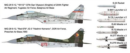 Great Wall Hobby L7212 MiG-29 Fulcrum-A 9-12 Late Type 1/72 – immagine 5