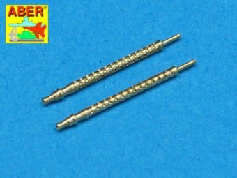 Aber A48 002 Set of 2 barrels for German 7.92 mm MG 17 aircraft machine guns (1/48)