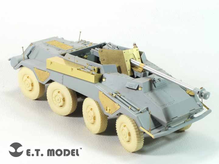 ET Model E35-243 WWII German Sd.Kfz.234/4 PANZERSPAHWAGEN (For DRAGON Kit) (1/35) – obrázek 4
