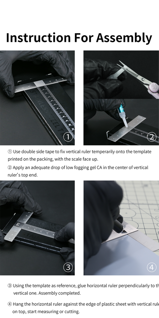 DSPIAE SST-01 Stainless Steel T-Ruler – image 6