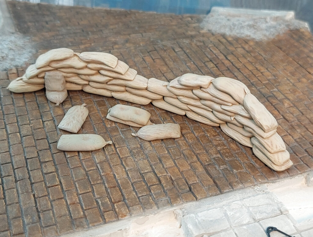 Point of no Return 3524052 Sandbags (MG Firing post - type 1) 1/35