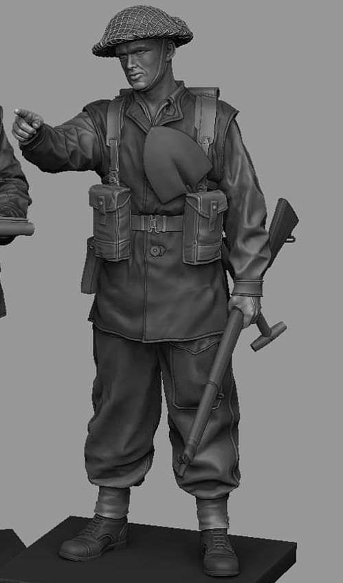 Panzer Art FI35-203 British Infantry Normandy No2 1/35 – image 4