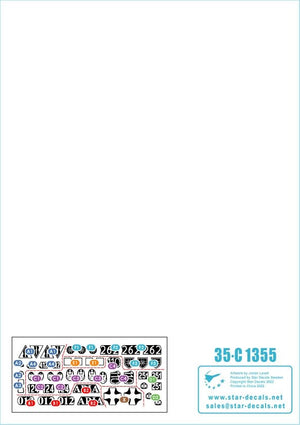 Star Decals 35-C1355 War in Ukraine 3 Ukrainian AFVs 2022 war 1/35 – image 2