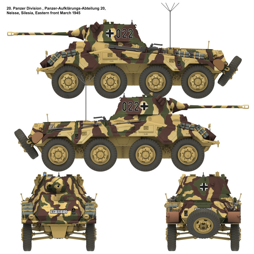 Das Werk DW16006 Sd.Kfz. 234/2 Puma 1/16 – Bild 3