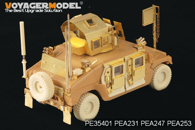 Voyager Model PEA253 Modern HUMVEE electronic Antennas set (GP) 1/35 – image 4