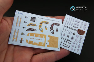 Quinta Studio QD48187 Albatros D.III OEFFAG 3D-Printed &amp;amp; colored Interior on decal paper (for Eduard kit) 1/48 – obrázek 2