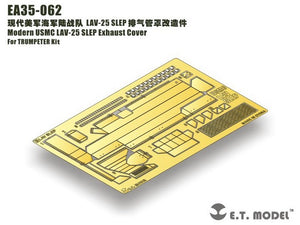 ET Model EA35-062 Modern USMC LAV-25 SLEP Exhaust Cover For TRUMPETER Kit 1/35