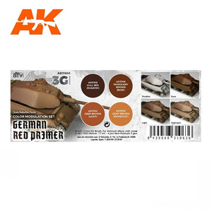 AK Interactive AK11641 GERMAN RED PRIMER MODULATION SET 4x17 ml – image 2