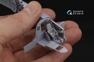 Quinta Studio QD72204 He 111 P/H 3D-Printed &amp;amp; colored Interior on decal paper (Airfix) 1/72 – immagine 5