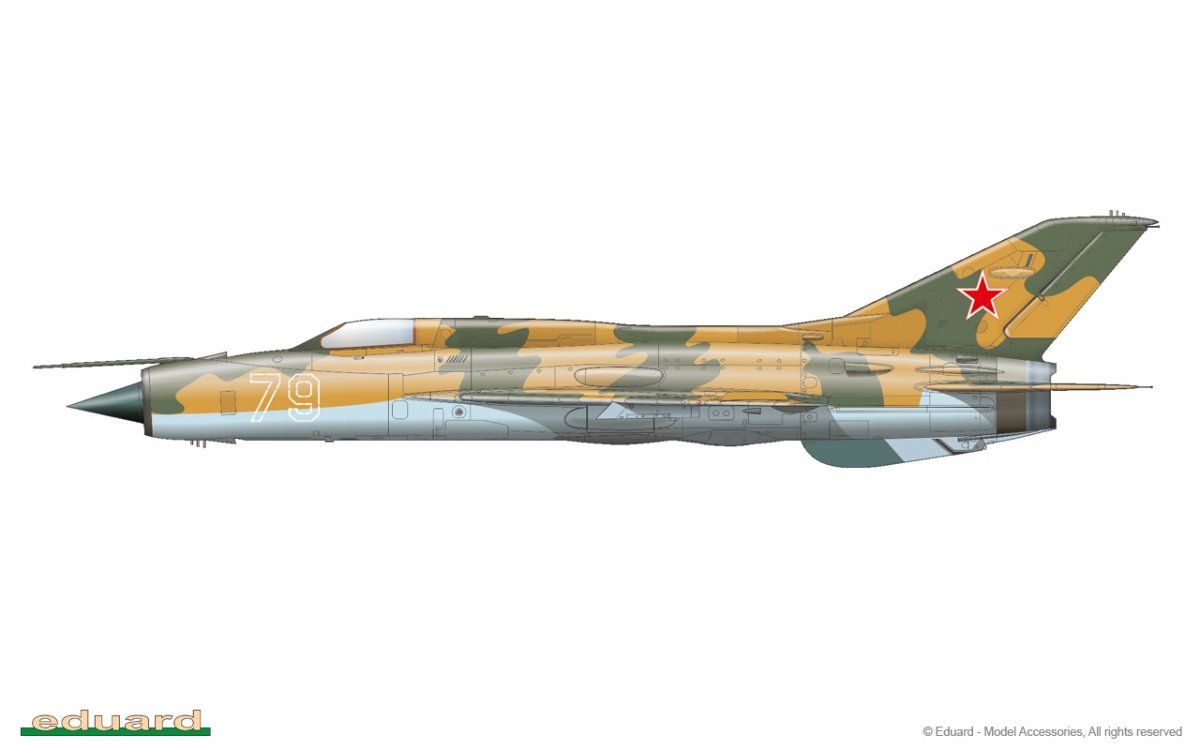 Eduard 8236 MiG-21PF 1/48 – obrázek 15