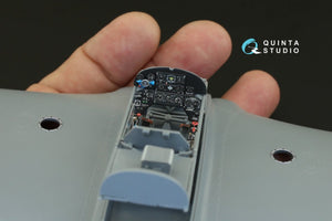 Quinta Studio QD32007 Yak-3 3D-Printed &amp;amp; coloured Interior on decal paper (for Special Hobby kit) 1/32 – zdjęcie 7