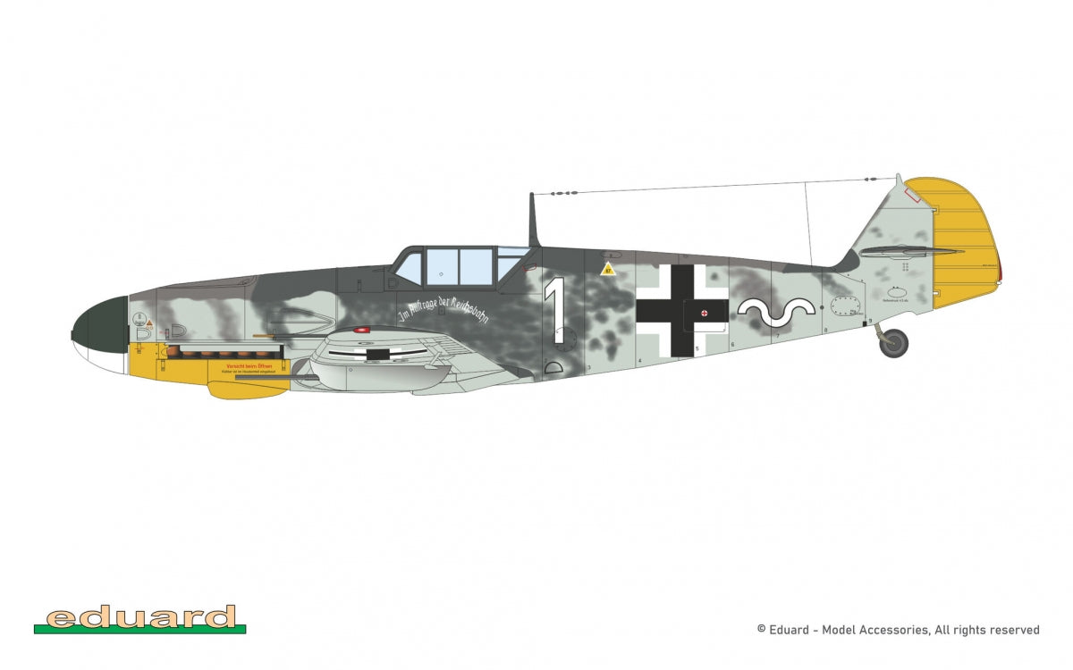 Eduard 84203 Bf 109G-4 - The Weekend Edition 1/48 – obrázek 6