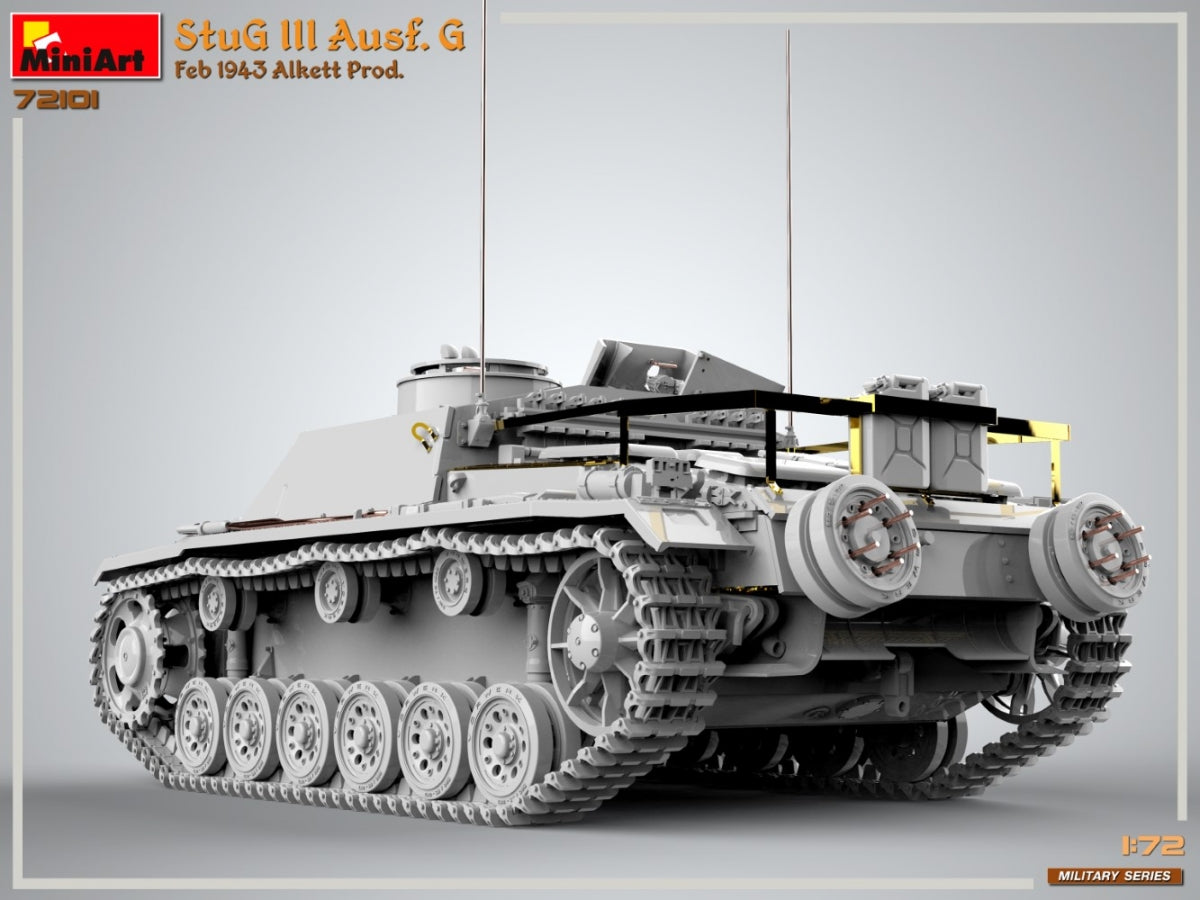 MiniArt 72101 StuG III Ausf. G Feb 1943 Prod. 1/72 – Bild 12