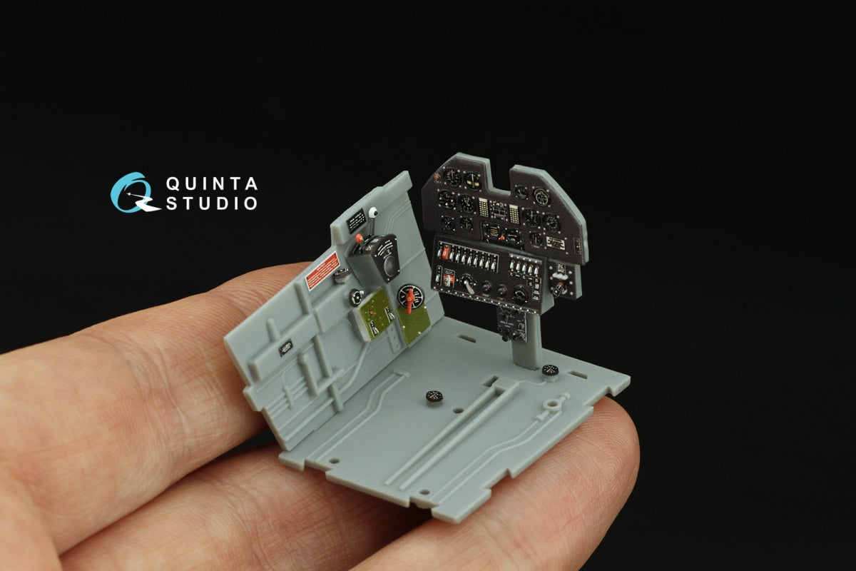 Quinta Studio QD32162 P-40N Warhawk 3D-Printed &amp;amp; coloured Interior on decal paper (Trumpeter) 1/32 – zdjęcie 8