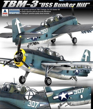 Academy 12285 TBM-3 (USS Bunker Hill) 1/48 – image 3