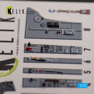 KELIK K72153 Hawker Sea Fury FB.11 - interior 3D decals for Trumpeter kit 1/72 – imagen 4