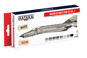 Hataka HTK-AS66 Modern Luftwaffe paint set vol. 4 (8x17ml) – Bild 2